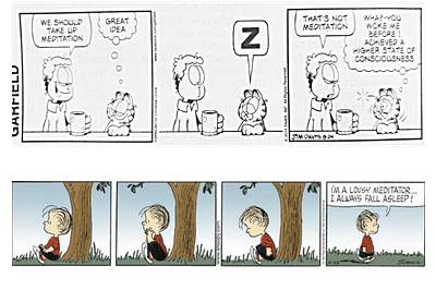 mindfulness cartoons
