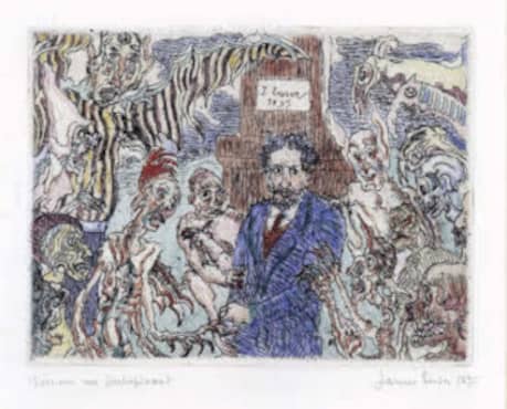 James Ensor: Demons Teasing Me