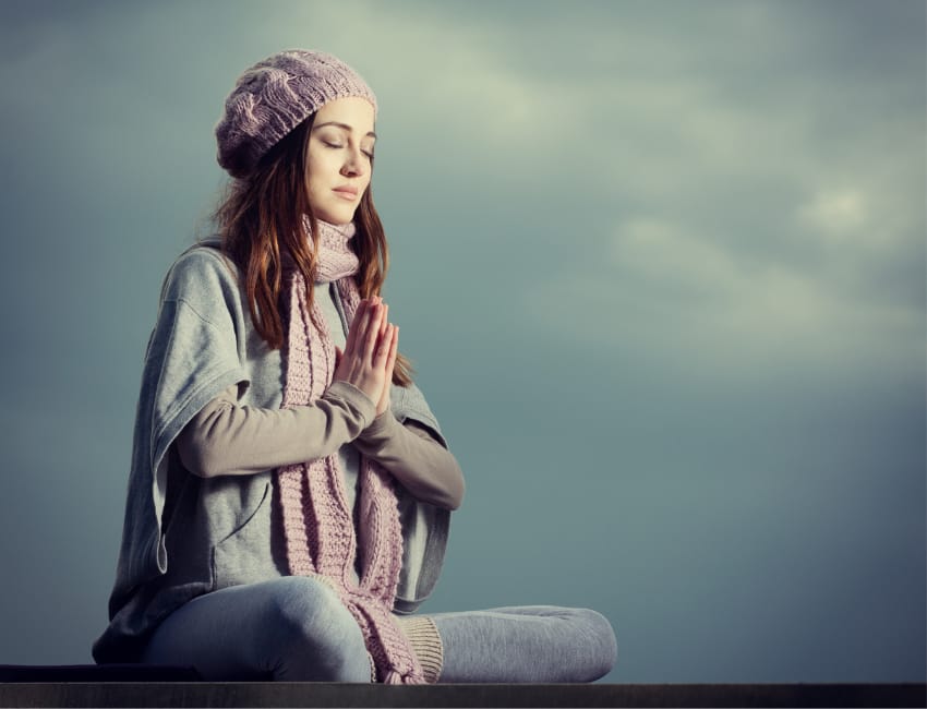 silence meditation